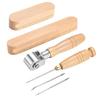 Wood Tool Set Tailors Clapper Pressing Tool Seam Roller Practical Sewing Tool Fabric Accessories for Quilting Ironing