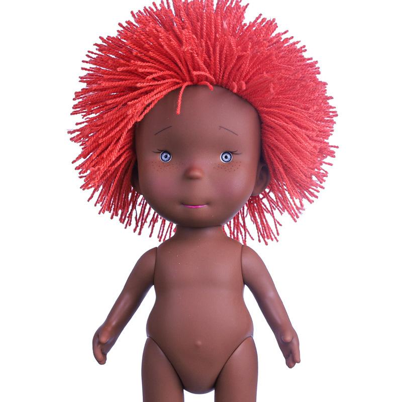New Mia 24Cm Vinyl Naked Dolls With Movable Joints Waldorf Diy Custom Play Dolls For Kids Pretend Play Handmade Craft Toys