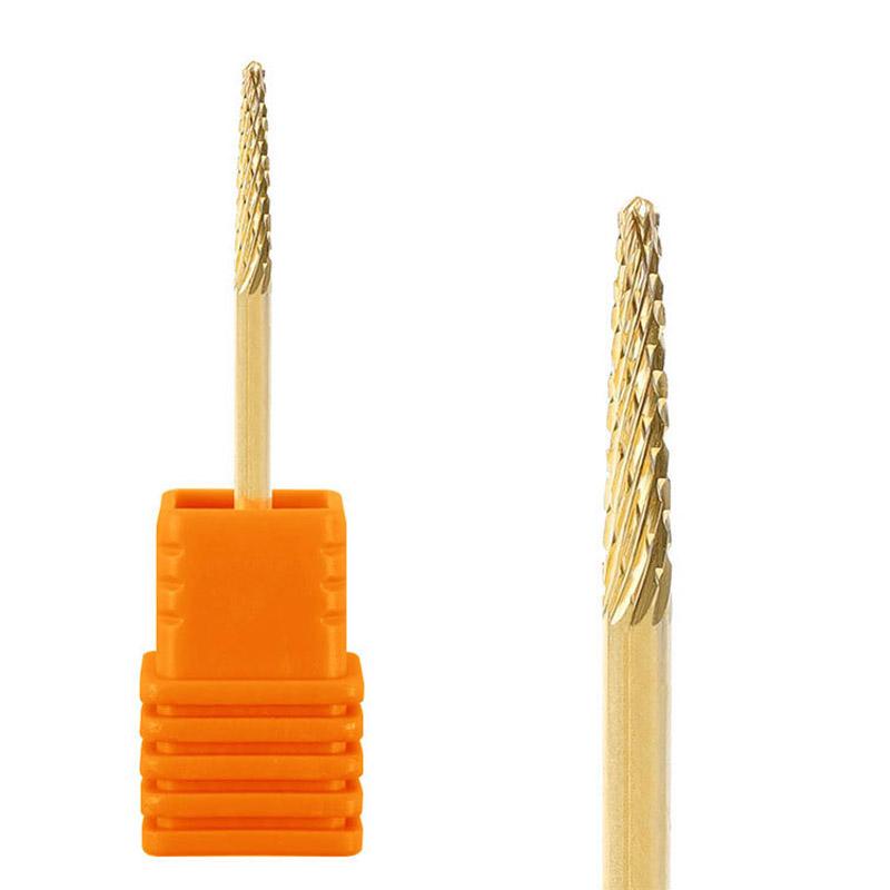 Electric Nail Art Drill Tungsten Carbide Polishing Grinding Head For Manicure Milling Cutters Polishing Tools