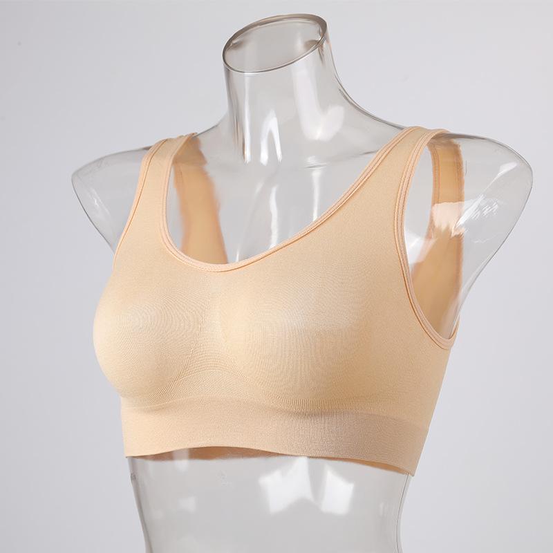 

Спортивний бюстгальтер Бездротова нижня білизна Жилет для йоги Тренувальна білизна S