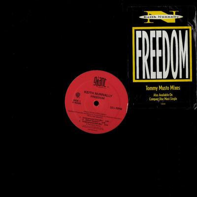 12inch Record KEITH NUNNALLY - Freedom 040320 Giant Records 1991 US Dance & Electronica Used