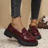 Women's British Small Leather Shoes Spring and Autumn New Platform College Style Single Shoes Fashion Shoes