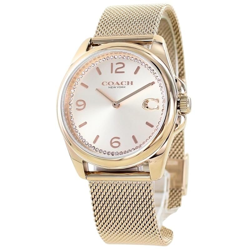 

[coach] watch ladies grayson stainless bracelet for women clock rose gold 14504143 [product]