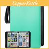 Multi Color Nine Grids Card Binder Holder Collection Book Loose Collectors Leaf