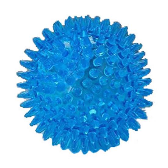 Fun Dog Park Pet Cat Bite Hedgehog Ball Nontoxic Molar Sound Squeaky Chewing Toy