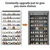 Dustproof Shoe Cabinet Multilayer Floor Standing Sneaker Fabric Organizer Footwear Classification Shelf Entrance Storage Shelves