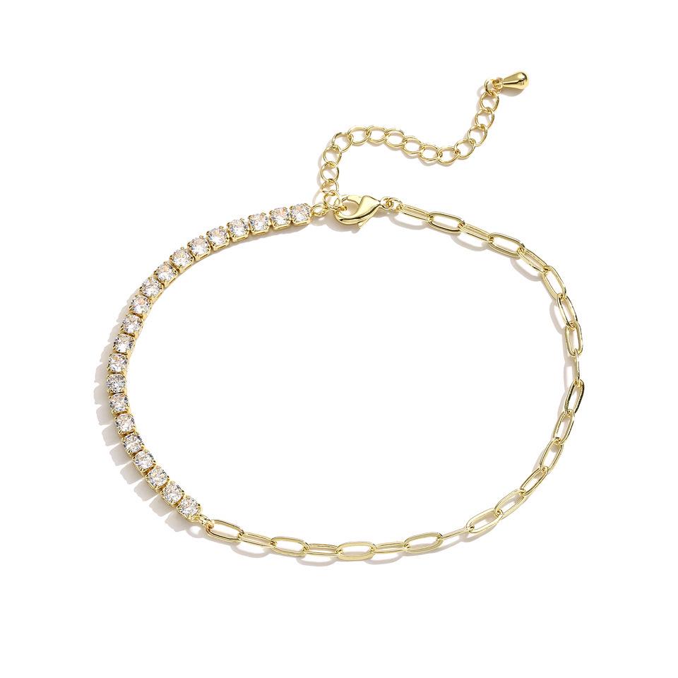 Elegant Zircon Bracelet for Women - Minimalist, Versatile Design