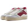 Li Ning 180 Slip Resistant Cushioning Abrasion Resistant Support Low Top Skateboard Shoes Men's White Red AECU007-3