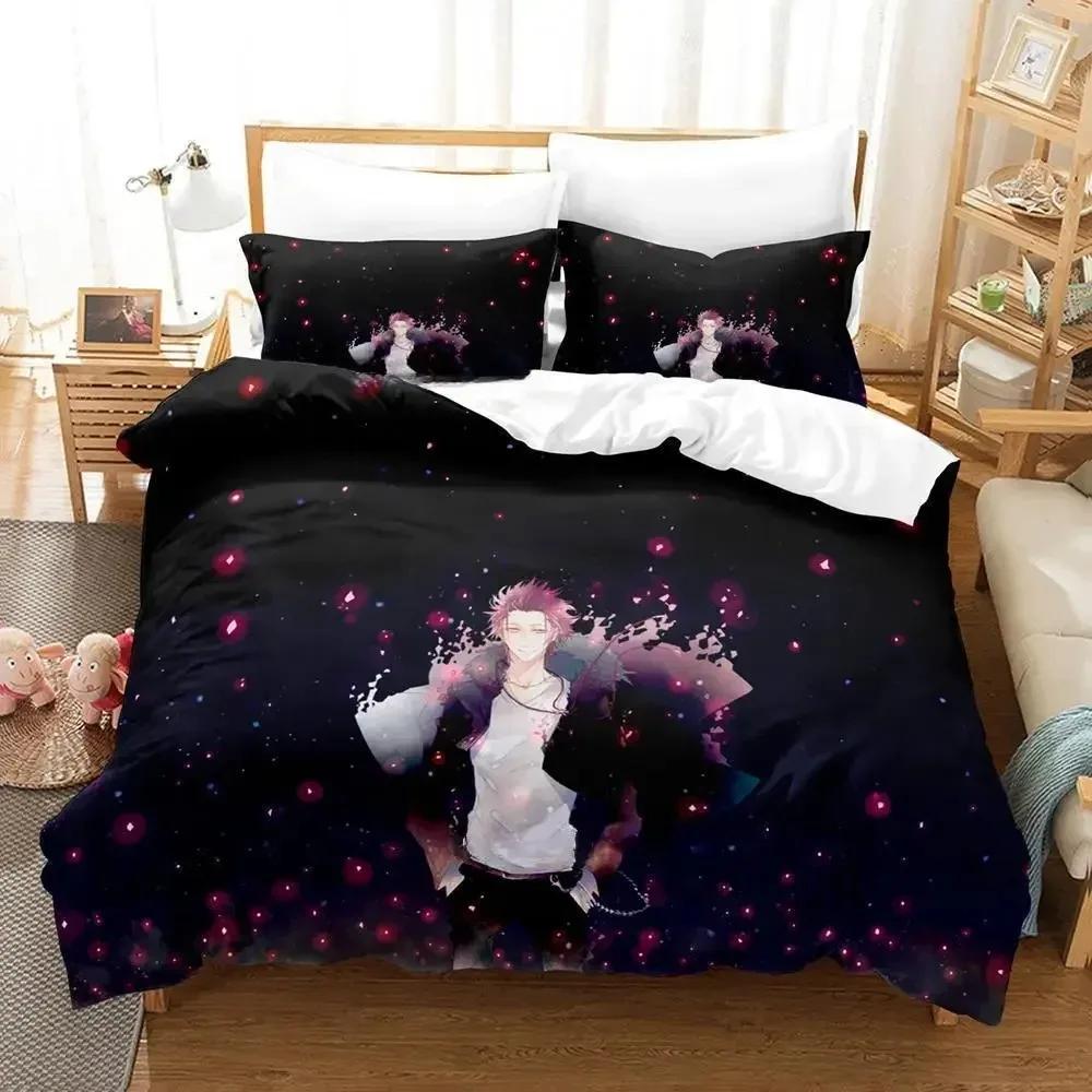 K-Projekt Mikoto Suoh No Blood! Kein Knochen! Keine Asche! Bettwäsche Set Einzelbett Twin Doppelbett Queen King Cal King Größe Bett Leinen Set