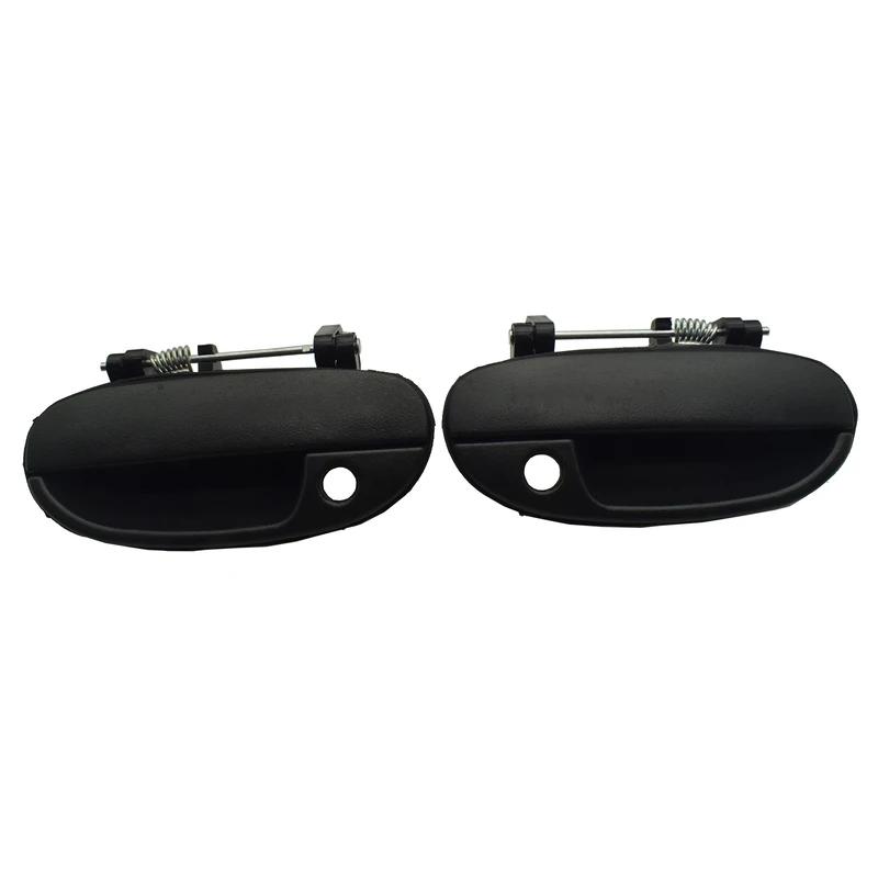 New Black Front Rear Left Right Exterior Outside Door Handle For Daewoo Lanos 1995-2002 96226249 96226250 96226329 96226330