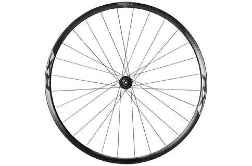 SHIMANO Roată cu disc de drum QR față compatibilă cu rotorul Center Lock negru EWHRX010FDAB WH-RX010-F