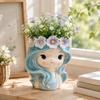 Desktop Storage Flower Pot Decoration Fairy Flowerpot Sweet Flower Container  Office