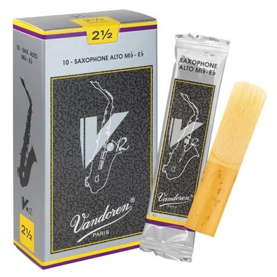 Vandoren Altsaxophon-Blatt V.12 Hart 2-12 10 Stück
