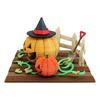 Sankei Miniature Art Mini Halloweenowa Dyniowa Farma Papierowy Model MP05-17
