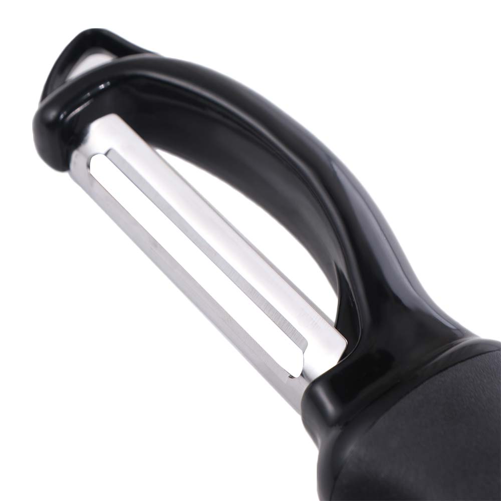 2-in-1 Peeler Soft Grip Handle Anti-Slip Stainless Steel Peeler Heavy-Duty Ultra Sharp Swivel Vegetable Peeler Cooking
