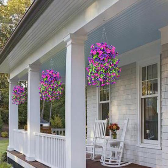 Simulierte Prunkwinde Exquisite Handwerkskunst Künstliche Blumen Lebendige Farbe Pflegeleicht Festliche Partydekoration