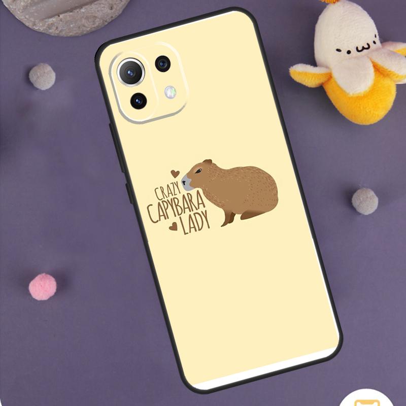 Cute Cartoon Capybara Case For Xiaomi 15T 13T 14T Pro 14 15 Ultra 17 Pro Max POCO X7 X6 X5 F5 F6 F7 F8 Pro Cover