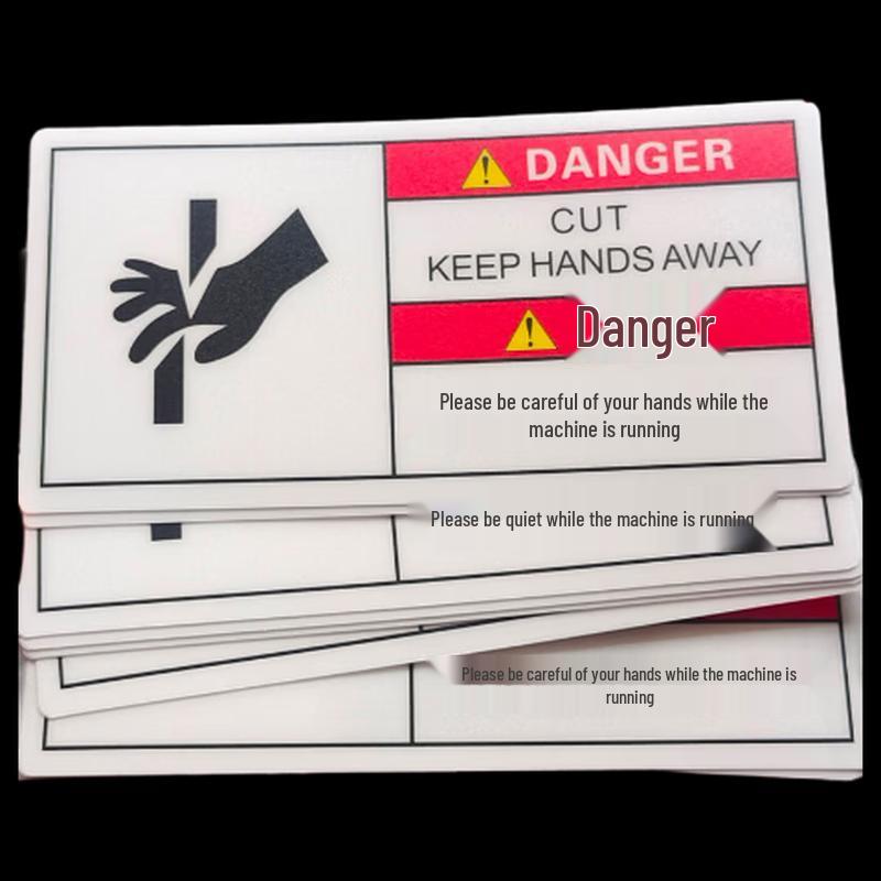 

Brangdy Caution Hand Injury Safety Sign