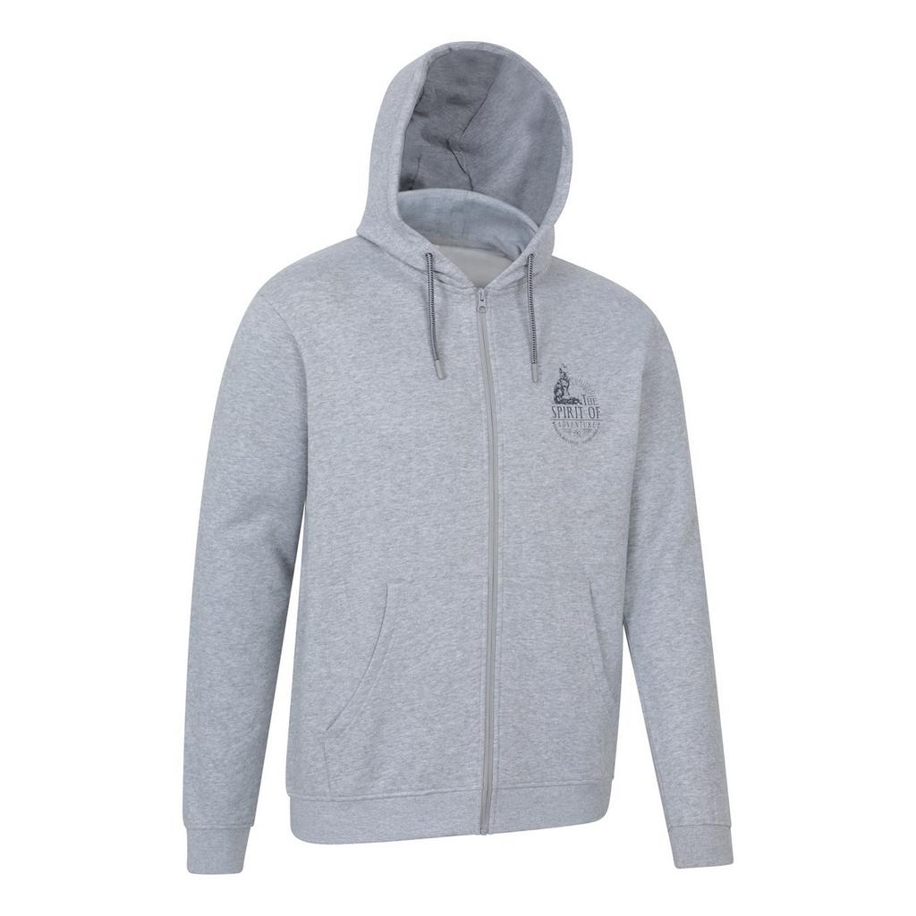 Mountain Warehouse Mens Spirit Of Adventure Full Zip Hoodie