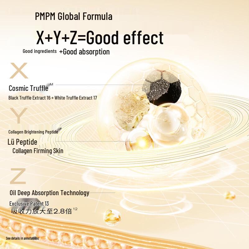 PMPM Black & White Truffle Brightening Essence Oil