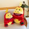 New fire crocodile plush toy doll large grab machine doll big leather shell throw pillow