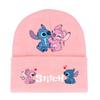 Angel Winter Knitted Hat Unisex Rolled Brim Design Outdoor