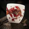Chaxun White Tiger Mutton Fat Jade Porcelain Master Tea Cup
