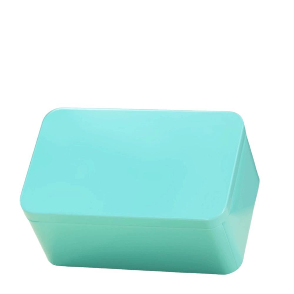 Mini plechová dóza Čtvercové úložné krabičky Přenosná kovová plechová dóza Na čaj bonbóny sušenky