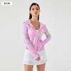 New hooded face covering sunscreen clothing women's two-way zipper breathable outdoor UV protection skin clothing