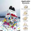 1pc Hello Kitty & Friends Blanket, Home Decorative Throw Blanket, All Seasons Use, Living Room, Travel, Camping, Car Blankets, Beach, Office Naps, Gif