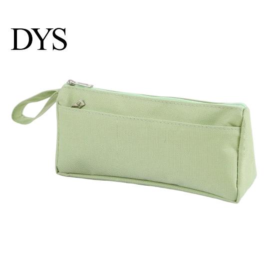 Durable Stationery Pouch for Home Pencil Case with Zipper And Handle, Oxford Solid Color Wide Capacity Pen College Organizer, Portable Lightweight
