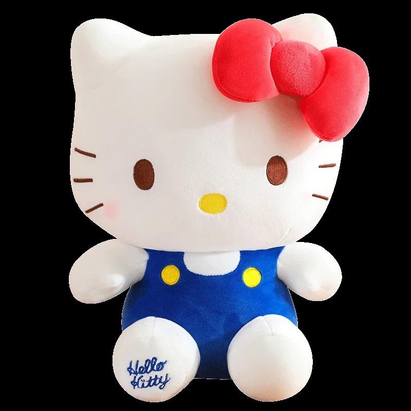 25cm Kawaii Sanrio Plush Toy Jade Dog Kuromi Dressing Doll Stuffed Animal Patung Dolls Birthday Gift Cuddly Fluffy Huggable Comfort Adorable Soft