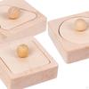 Wooden Shape Peg Puzzle Geometric Shapes Teaching Aids Early Learning Educational Fine