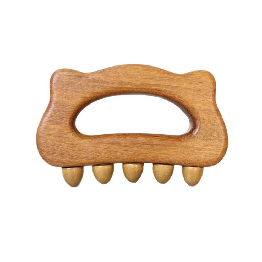 

Comfortable Grip Wooden Meridian Brush Body Sculpting Tool Cellulite Reduction Massage Board