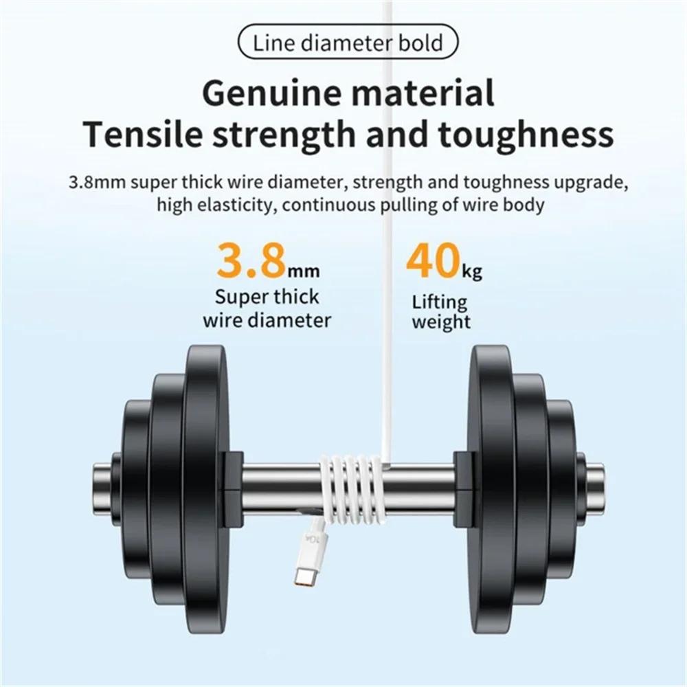 120W 10A USB To Type C Quick Charging Cable for iPhone Samsung Xiaomi Huawei USB C Mobile Phone Data Cord Fast Charge Data Cable