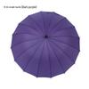 Tęczowy parasol prosty z długą rączką