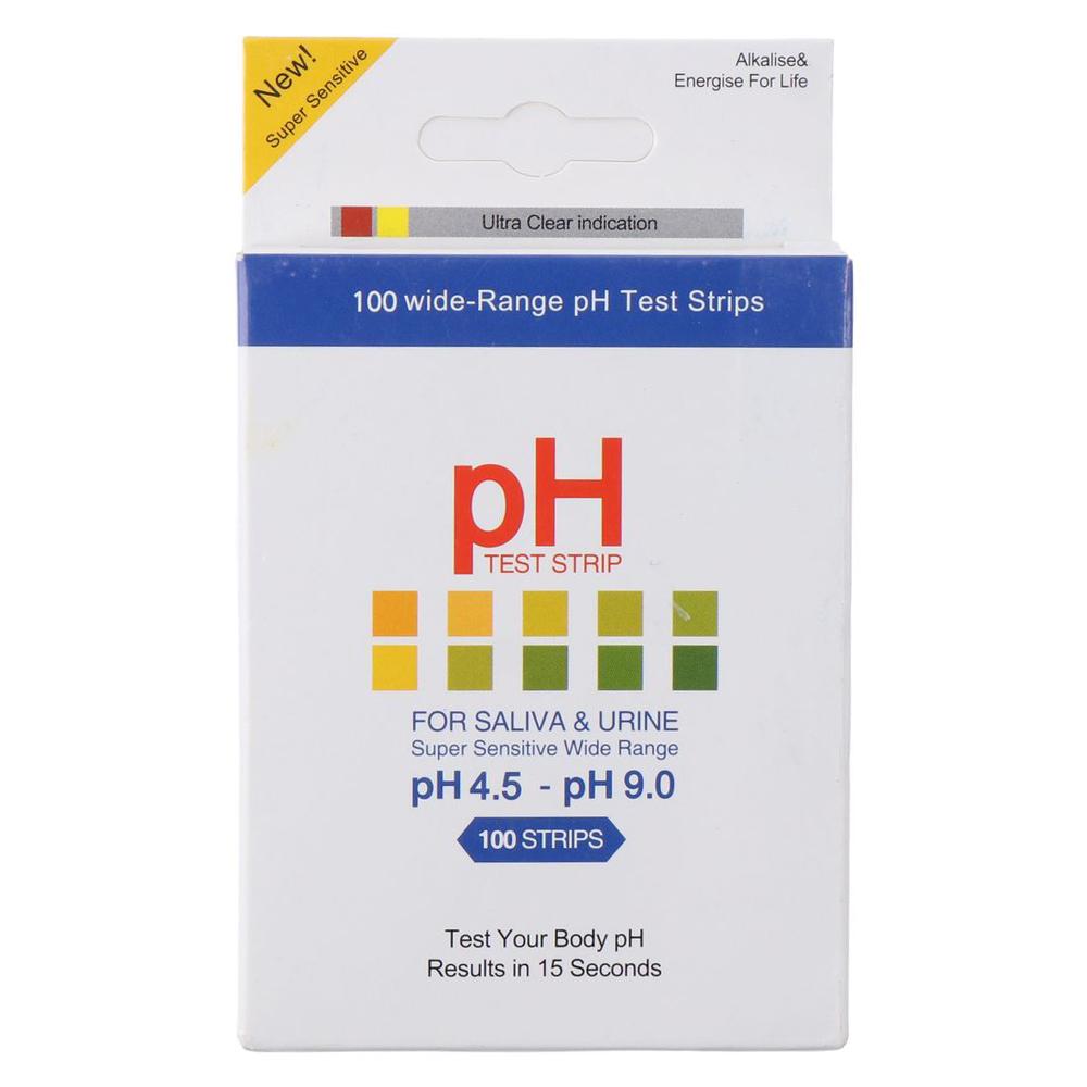 100ct High Accuracy pH Test Paper High Sensitivity Litmus Paper  Body Acidity and Alkalinity