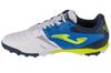 Joma Cancha 24 TF CANS, Mens White Turf Football Trainers