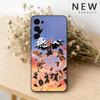 Custodia per telefono con sfondo anime H-haikyuu per Samsung S26,25,24,21,22,23,30,20,Ultra,Plus,Fe,Lite Cover Morbida Nera