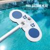 13in Professional Pool Cleaning Kit Pool Suction Head Pond Cleaning Accessory