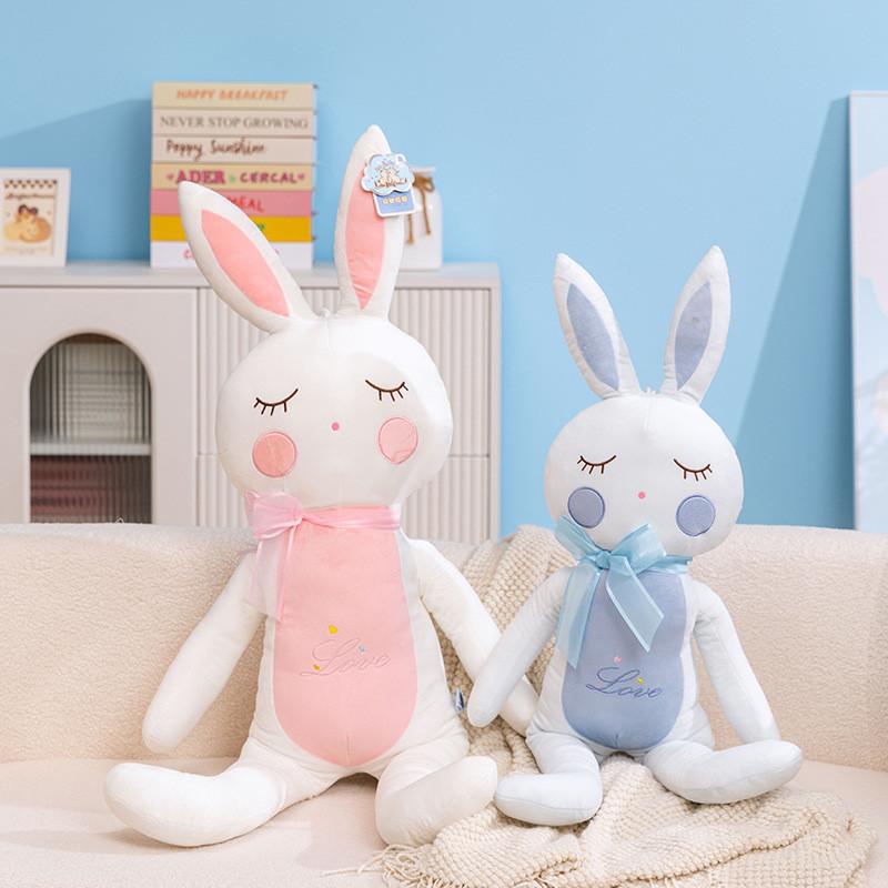 Toy Plush Rabbit With Pp Cotton Filling For Cute Kids Bedroom Decoration Gift