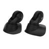 1 Pair Luggage Suitcase Wheels Replacement for 47R Universal Silent Trunk Luggage Wheels Spare Part Black