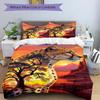 3pcs Cheetah Print Bedding Set - 1 Duvet Cover + 2 Pillowcases(Core Not Included), Machine Washable Polyester yy251216105