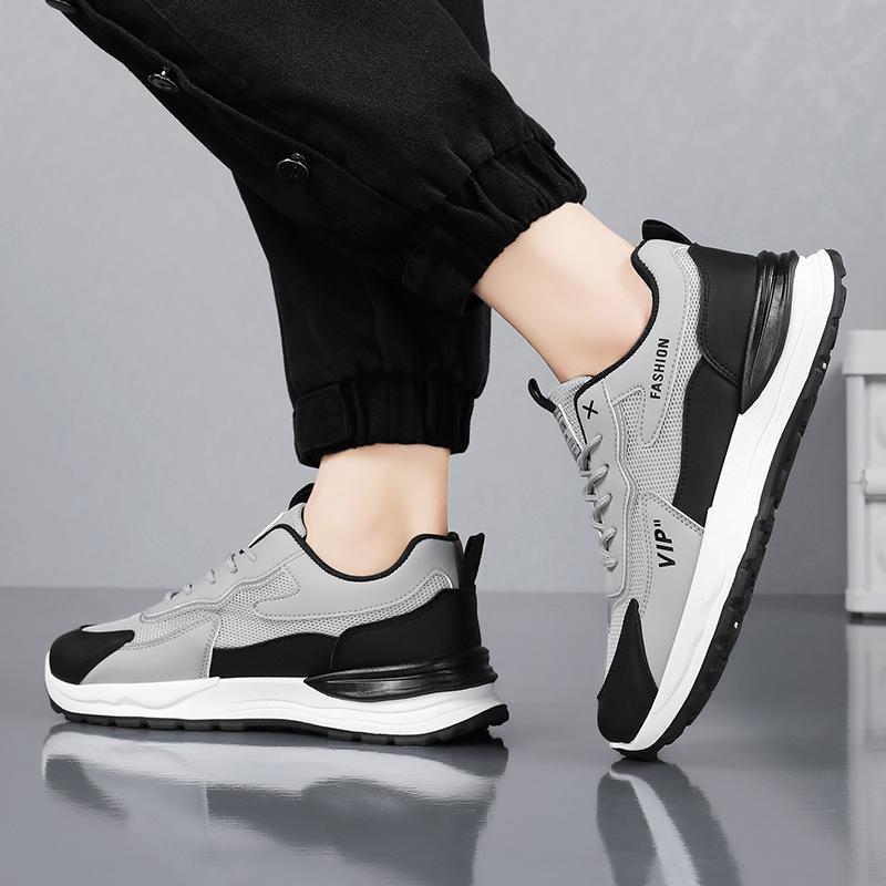 Breathable Classic Running Sneakers for Man Outdoor Light Comfortable Mesh Shoes Slip On Walking Shoes Tenis