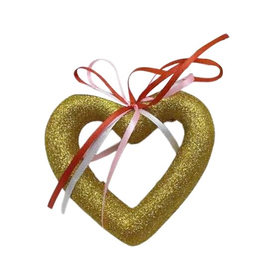 Блестящая Поролоновая Любовь Сердце День Свадебное Дерево Венок Передний Праздничная Вечеринка Украшение День Святого Валентина Дверь Стена 3D Большое Сердце 15cm