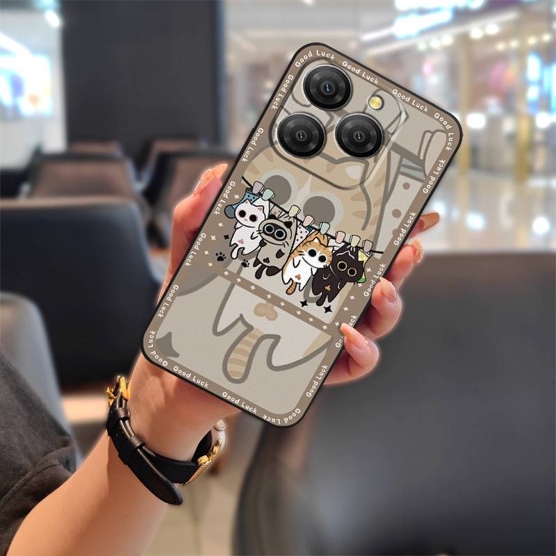 Full Wrap Silicone Phone Case For Blackview Shark9 5G Fashion Design Cartoon Dirt-resistant Anti-dust Durable Soft Case