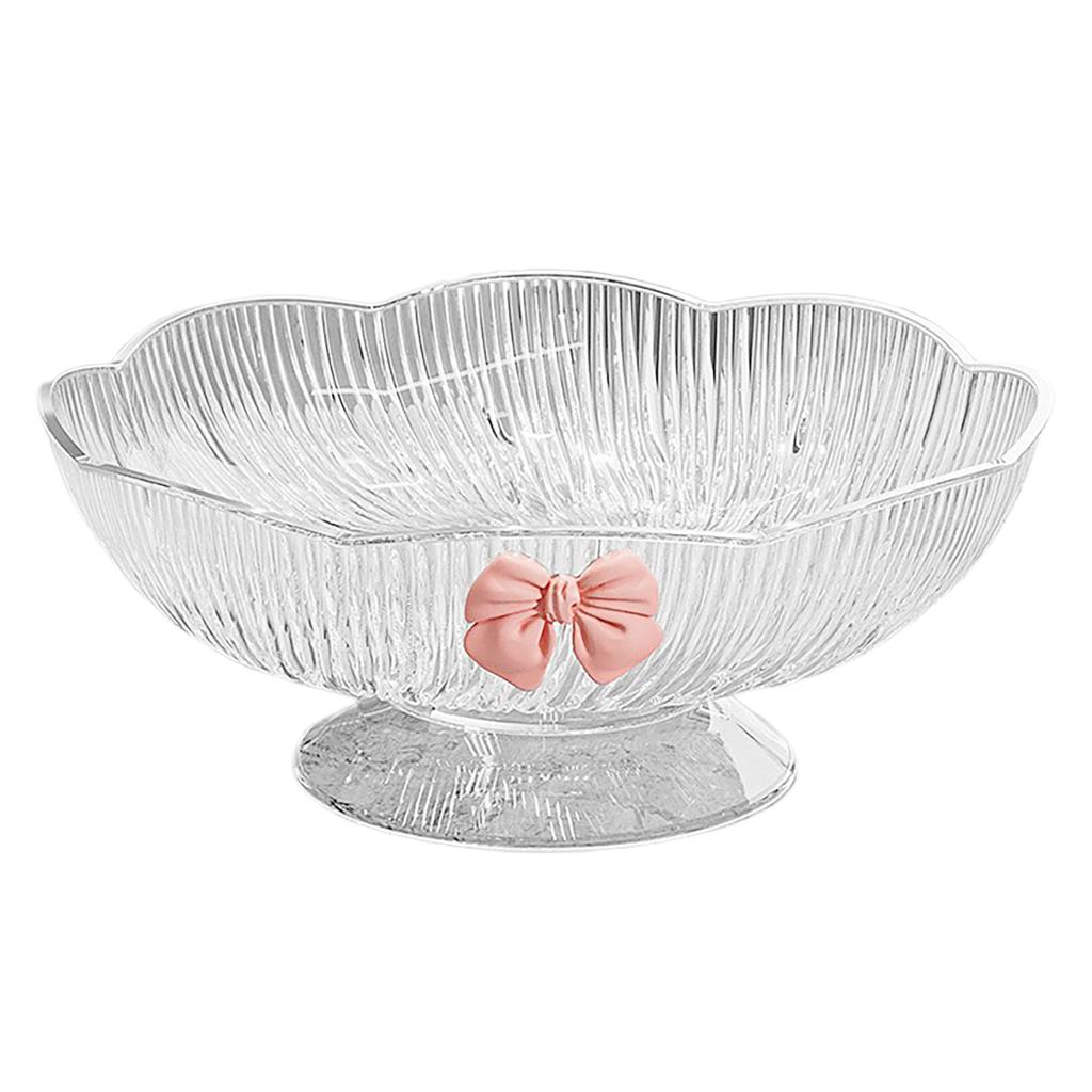 High End Luxury Fruit Plate Drainer Home Living Room Coffee Table Candy Snack Display Tray Elegant Decorative Bowl