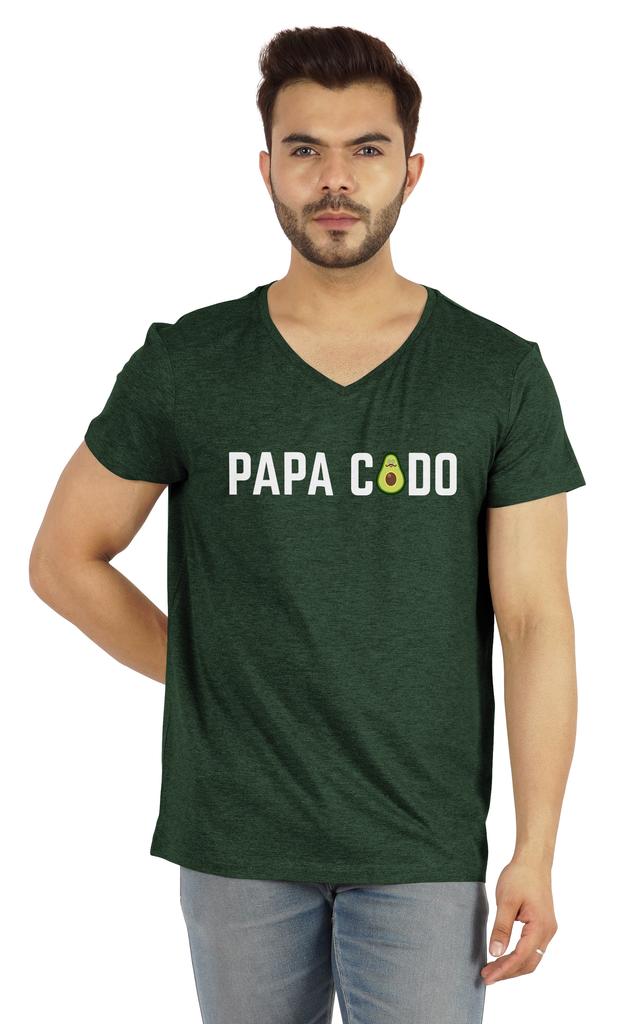 Inkmeso Herren Bedruckt   Papa Codo   T-Shirt Für Papa Lustiges Zitat T-Shirt Baumwolljersey