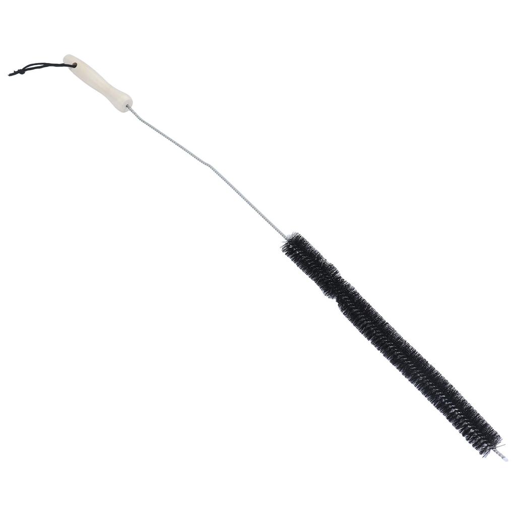 Stainless Steel Dryer Vent Cleaner Brush Multifunctional Bendable Pipe Cleaning Brush with Wood