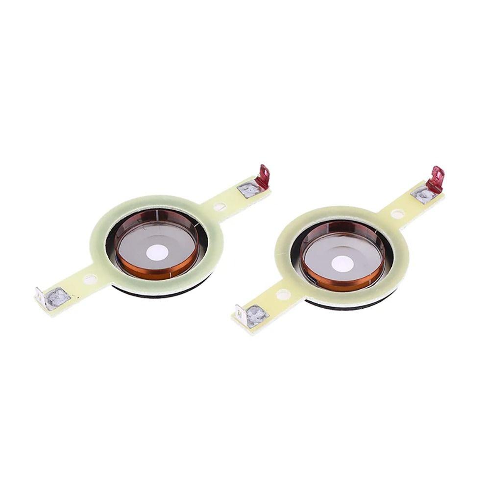 2Pcs Round Shape Speaker Treble Coil for Speaker Treble Horn Audio Equipment Maintenance Repair